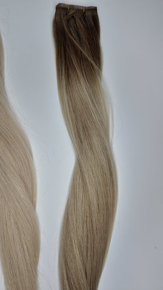 Invisible Weft Extensions -  Nebbia Pearl | 100 % Echthaar